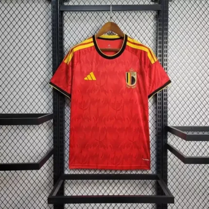 Fanella Kombëtares Belgjikës 2025 Home pamje përpara