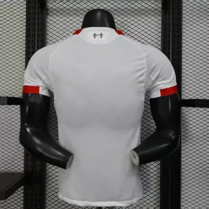 Fanella Liverpool 2025/26 Away pamje mbrapa