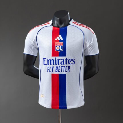 Fanella Lyon 2025/26 Home pamje përpara