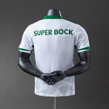Fanella Sporting Lisbon 2025/26 Away pamje mbrapa